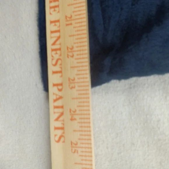 Harve Benard Womens Long Sleeve Sleepwear Top Size 1X/XL Soft Fuzzy Navy NWOT - Picture 10 of 14